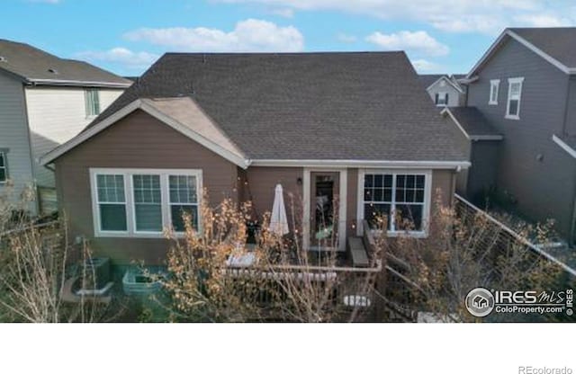 view of front of home with central AC unit