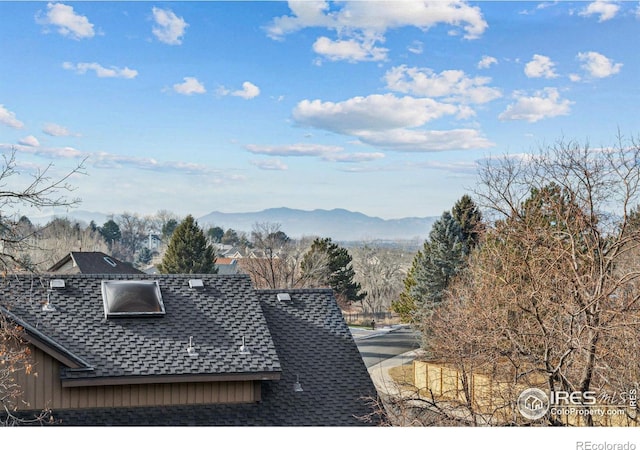 property view of mountains