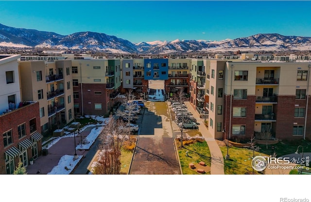 view of property with a mountain view