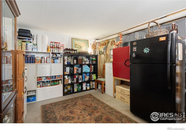 miscellaneous room featuring concrete floors