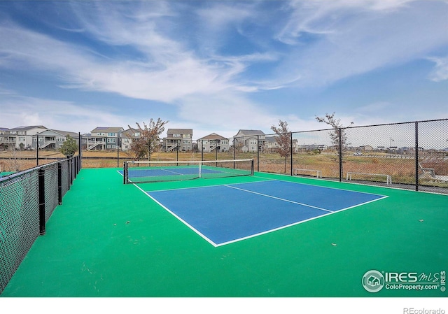 view of sport court featuring basketball court