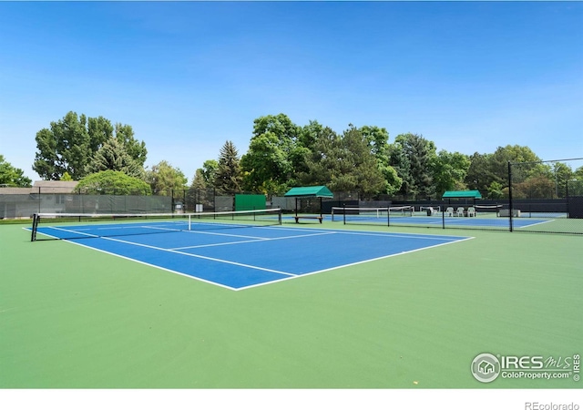 view of sport court with basketball court