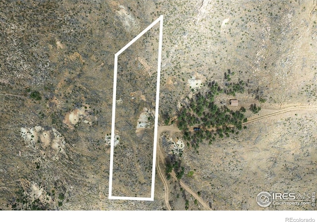 6319 Sunshine Canyon Dr, Boulder, CO 80302 - map of property location featuring property parcel outlined