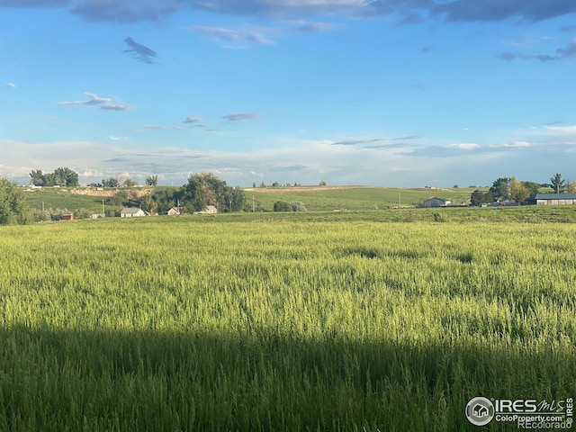 view of landscape with a rural view