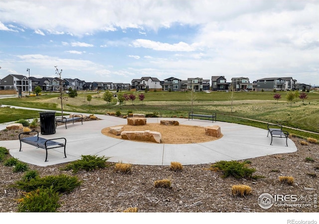 6109 Saddle Horn Dr, Timnath, CO 80547 - view of home's community featuring a residential view and a yard