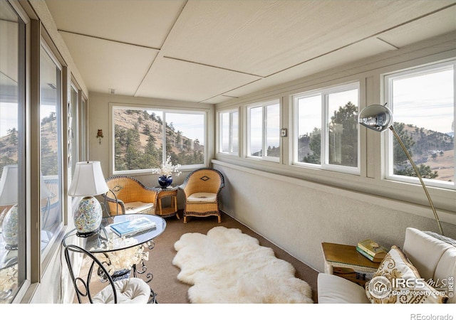 sunroom / solarium featuring plenty of natural light