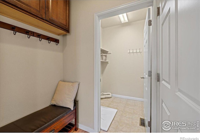 view of mudroom