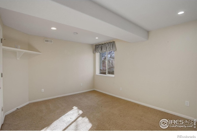 empty room with carpet