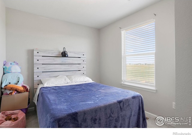 bedroom featuring carpet floors