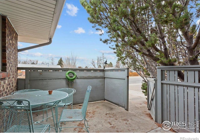 view of patio / terrace