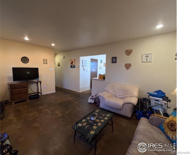 view of living room