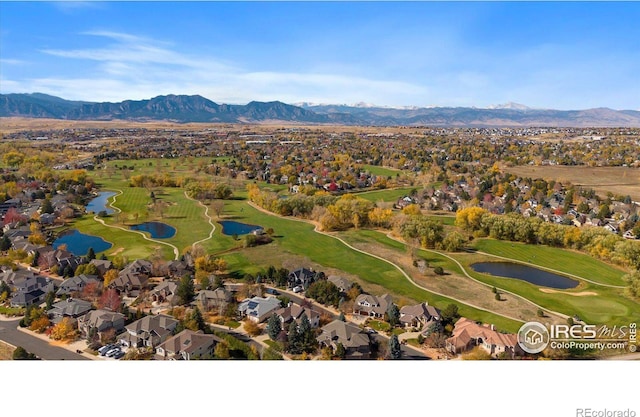 770 Copper Ln Unit 206, Louisville, CO 80027 - birds eye view of property featuring a water and mountain view