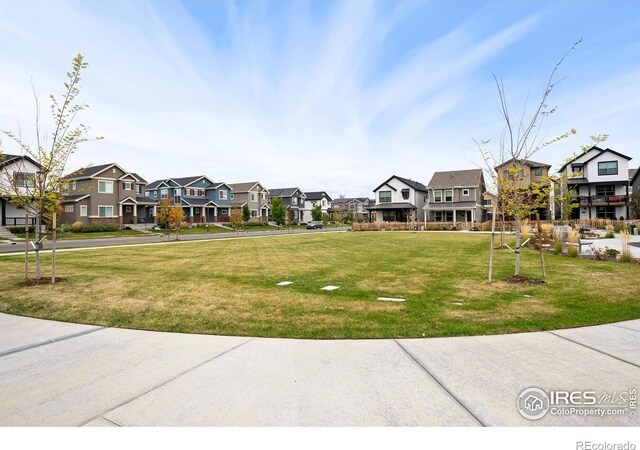 view of property's community featuring a residential view