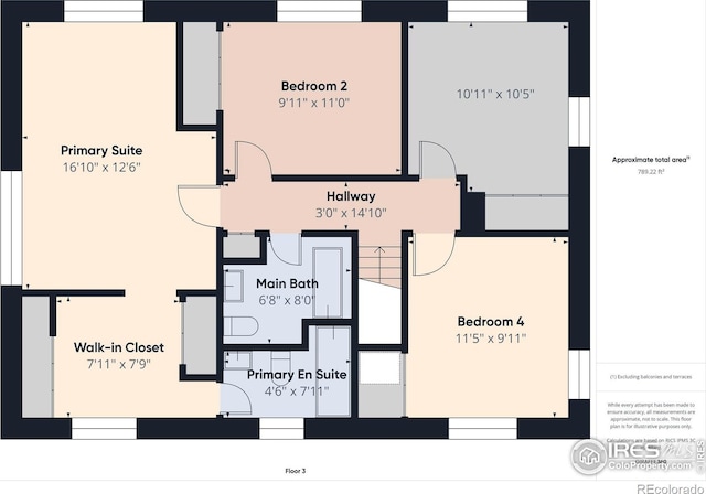 4667 Ashfield Dr, Boulder, CO 80301 - view of floor plan / room layout