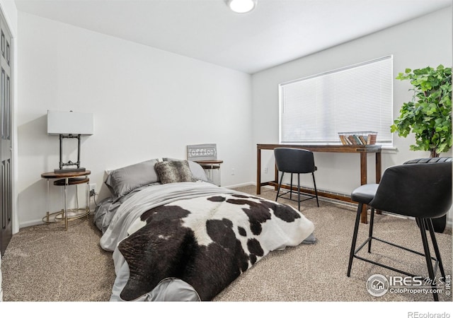 bedroom featuring baseboards