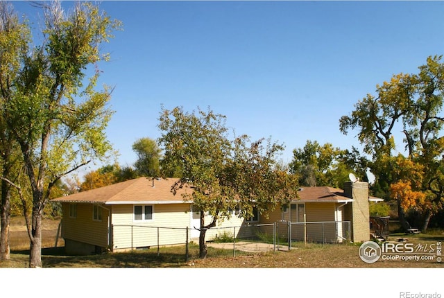 view of ranch-style home