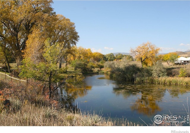 property view of water