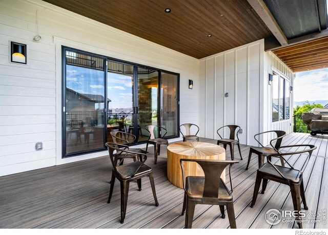 2294 Stonebrae Ct, Berthoud, CO 80513 - view of deck