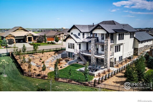 2294 Stonebrae Ct, Berthoud, CO 80513 - aerial view of residential area