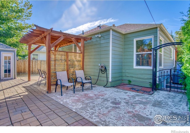 view of patio / terrace