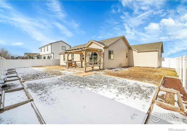 view of front of home featuring a patio