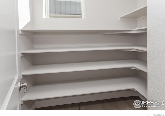 view of pantry