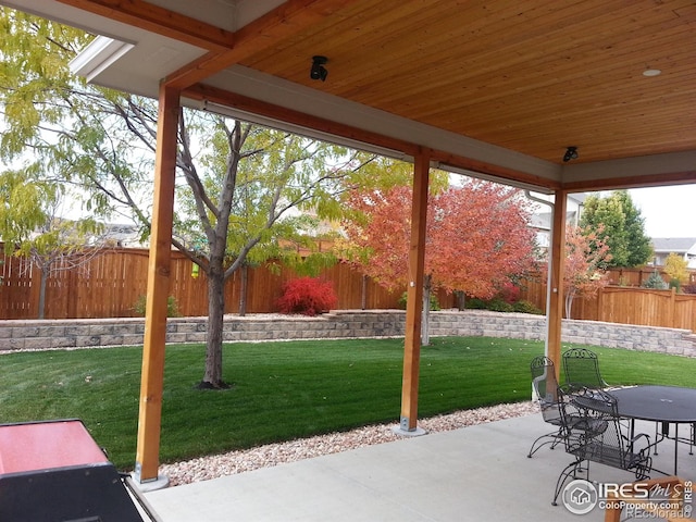 view of patio / terrace