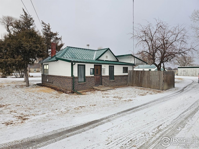 view of front of house