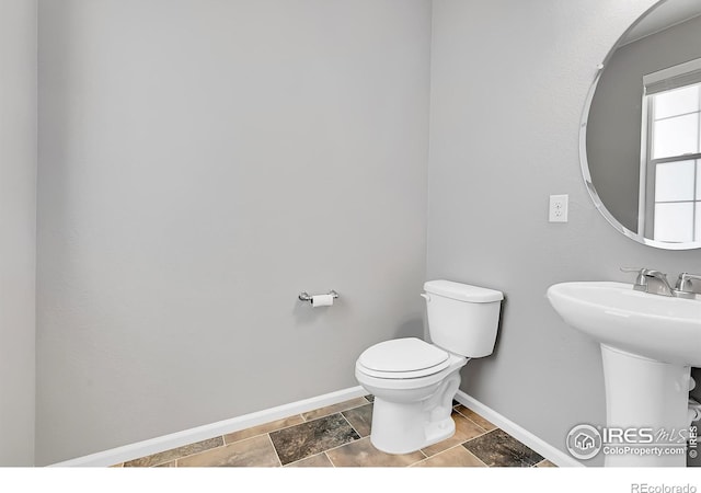 bathroom with toilet