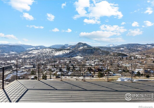 property view of mountains