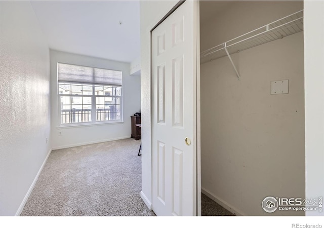 view of closet