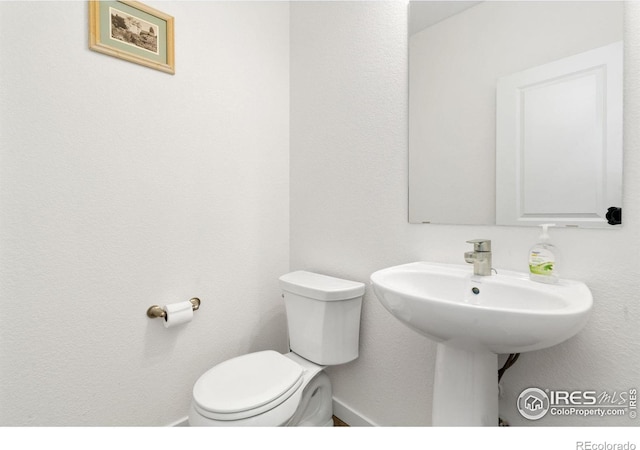 bathroom with toilet