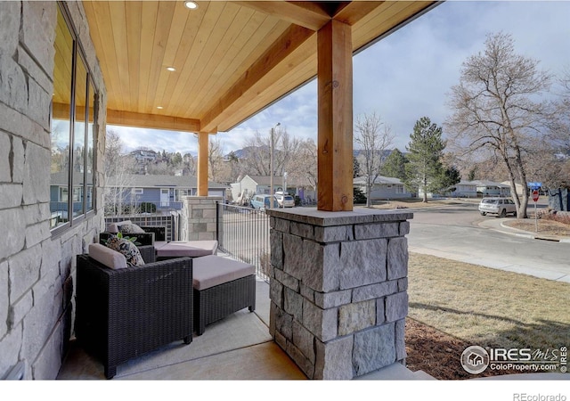 view of patio / terrace