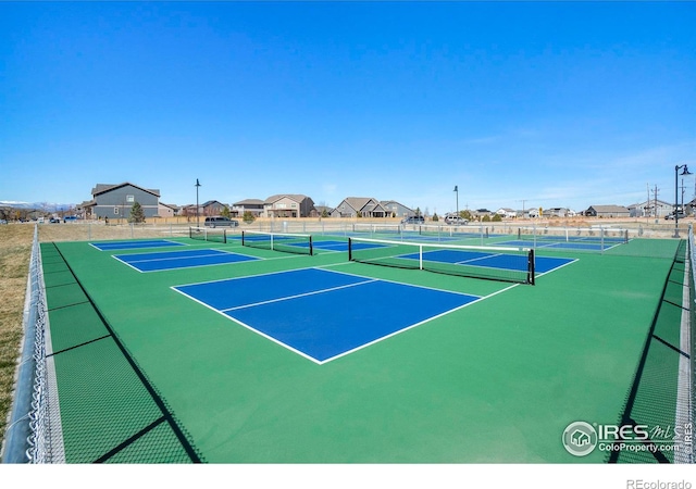 view of sport court