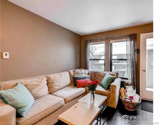 view of living room