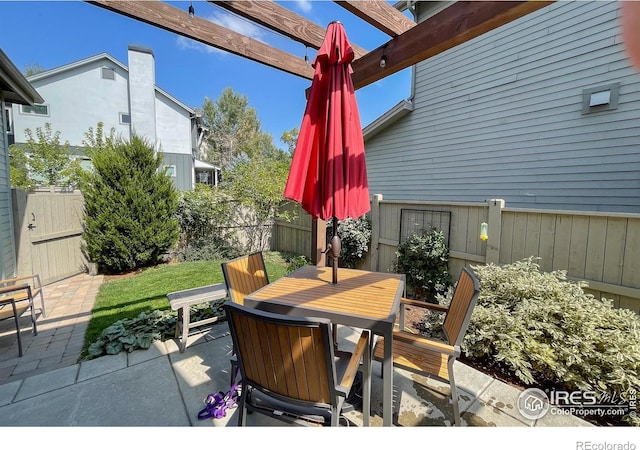 view of patio / terrace