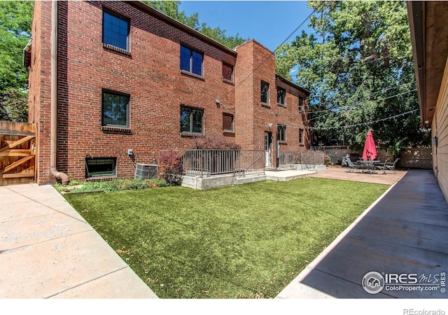 view of property with cooling unit