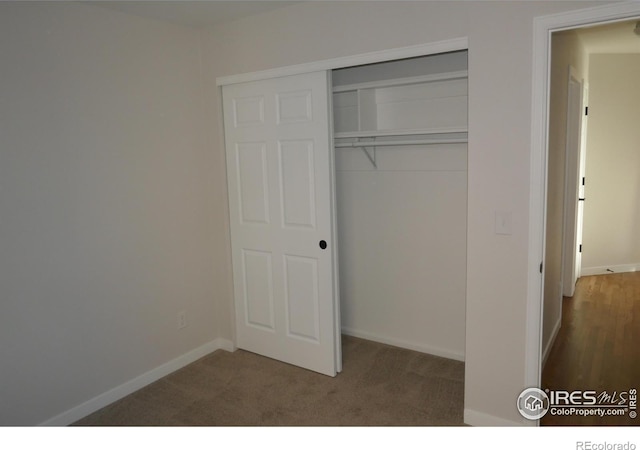 view of closet