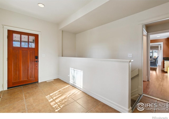 1005 Laporte Ave, Fort Collins, CO 80521 - foyer entrance featuring light tile patterned flooring