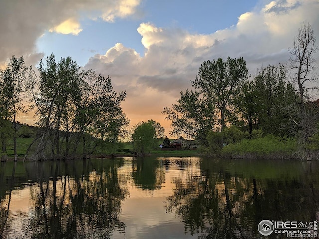 property view of water