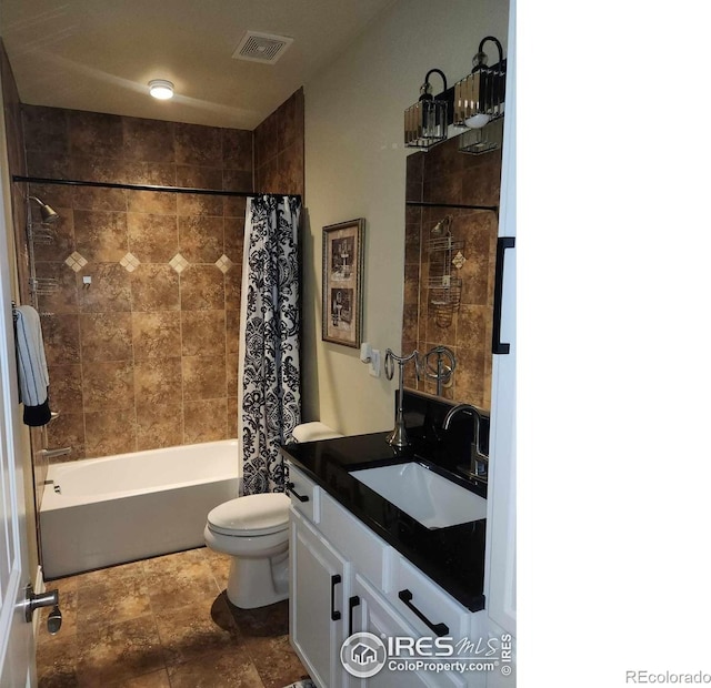2023 81st Ave, Greeley, CO 80634 - bathroom with vanity and shower / bath combo