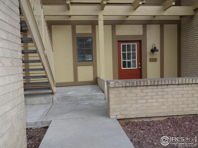 view of property entrance