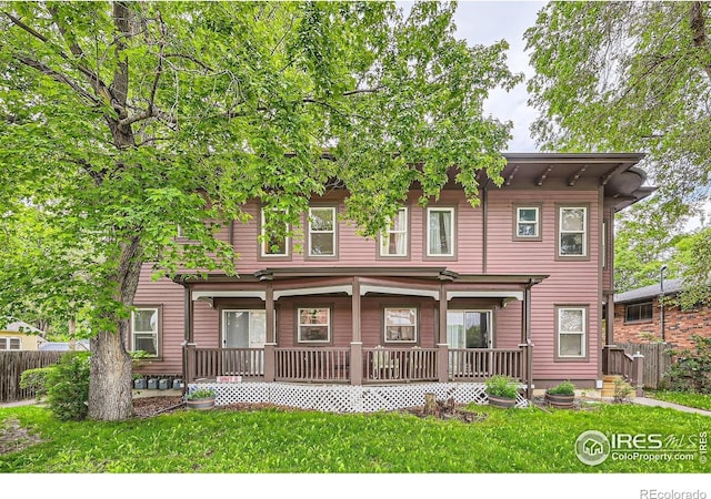 820 Kimbark St Unit B, Longmont, CO 80501 - view of front of property featuring a porch