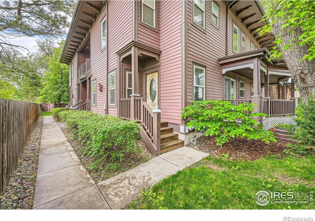 820 Kimbark St Unit B, Longmont, CO 80501 - view of exterior entry