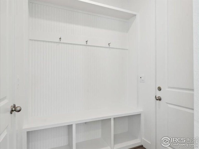 view of mudroom