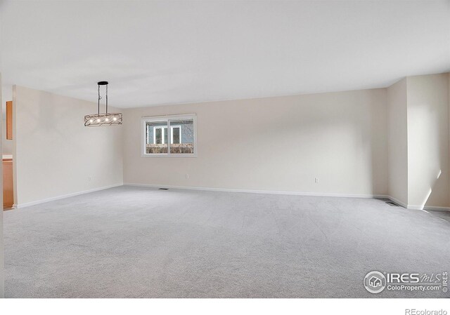 empty room with light carpet