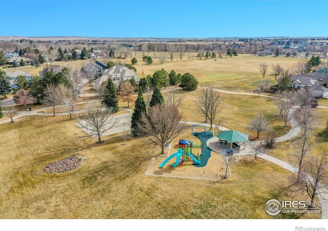 drone / aerial view