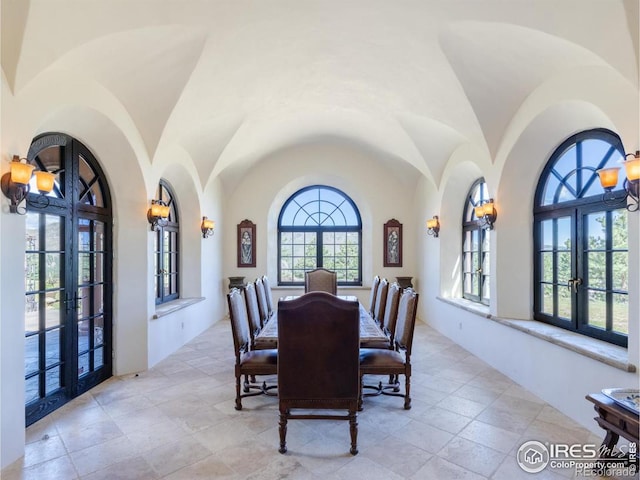 9200 Old Flowers Rd, Bellvue, CO 80512 - dining room with french doors