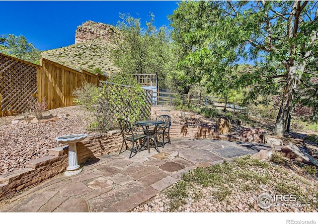 view of patio / terrace