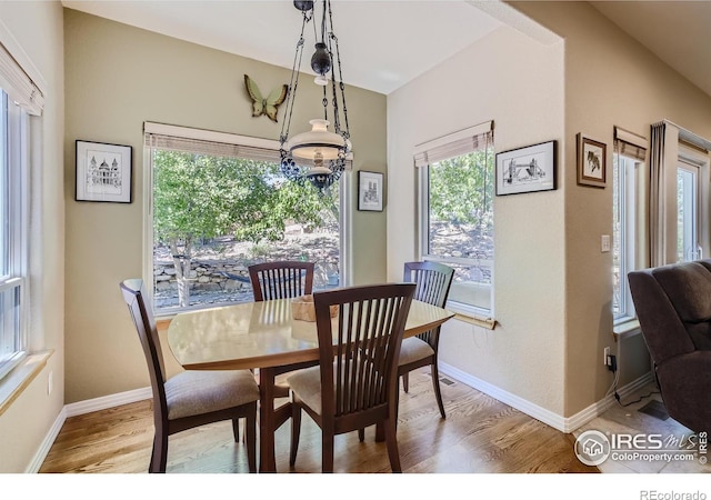 133 Eagle Canyon Cir, Lyons, CO 80540 - dining area featuring light wood-type flooring